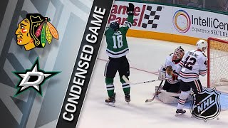 120217 Condensed Game Blackhawks  Stars [upl. by Andrej272]