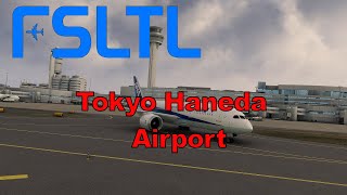 Tokyo Haneda Airport Live Traffic  Microsoft Flight Simulator 2020  FSLTL [upl. by Annabal]