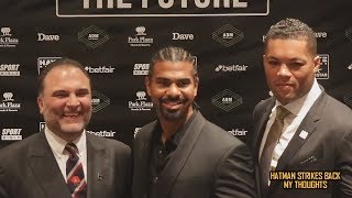 DAVID HAYE SIGNS JOE JOYCE amp 3 YEAR DEAL WITH COMEDY CHANNEL DAVE [upl. by Yetta]