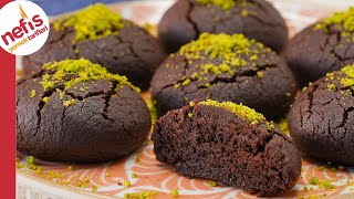 BROWNIE TADINDA 🤤 KAKAOLU ISLAK KURABİYE TARİFİ [upl. by Nynnahs248]