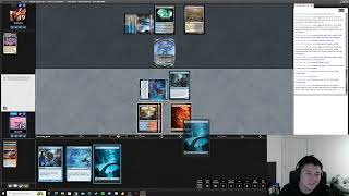 Izzet Wizards 8 Delver VS Goryos Vengeance  MTGO Modern League [upl. by Block]