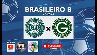 CORITIBA x GOIÁS  BRASILEIRO B  270924 [upl. by Udela]