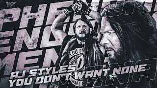 WWE Aj Styles New Theme Song quotYOU DONT WANT NONE Feat Stevie Stonequot 2024ᴴᴰ OFFICIAL THEME [upl. by Oman]