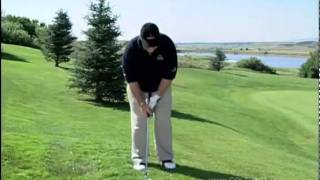 Downhill Chip Tip with Golf Pro Craig Stadler [upl. by Eerehs]