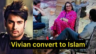 Vivian dsena convert to Islam ☪️ viviandsena convert islam viralvideo [upl. by Thurber]