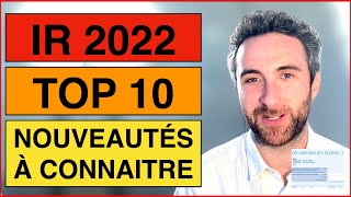 Déclaration impot 2022 et nouveautés pour lIR 2022 en ligne [upl. by Lebam]