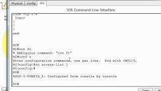 Standard Access List ACL for the Cisco CCNA  Part 2 [upl. by Hael]