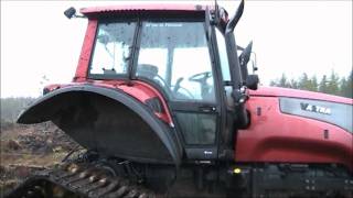 VALTRA T 170 Suoteloilla [upl. by Telimay452]