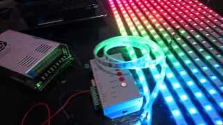 How to Build an LED Display 1 Basic Wiring and Setup WS2801 LEDs [upl. by Publia]