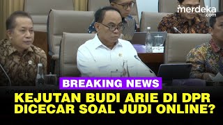 🔴 LIVE  Kejutan Budi Arie Dipanggil Komisi VI di Tengah Heboh Kasus Judi Online [upl. by Eedyak]