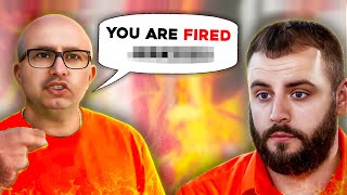 Undercover Boss SHOCKED when employee FIRED him [upl. by Thora]