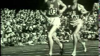 Running Technique Emil Zatopek [upl. by Lacram]