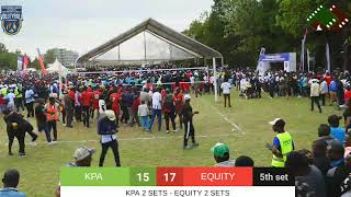 FINALS DCI vs KCB ladies amp KPA vs EQUTY Men Kipchumba Karori Int Volleyball Tournament [upl. by Aylward731]