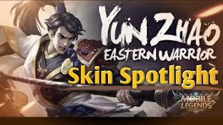 Mobile Legends  Zilong Eastern Warrior Skin Spotlight  Builds [upl. by Mcquade891]