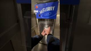 Guy mixes his own McFlurry 😂🍦 🎥 Collab [upl. by Grady]