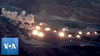 US Drops Bombs on Islamic StateInfested’ Iraq Island [upl. by Rehpotisrhc]