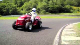 The Stigs 130mph LAWNMOWER  Top Gear [upl. by Olleina127]