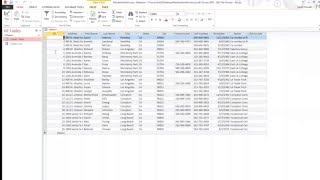 How to create Queries and Reports in Microsoft Access Access Part2 [upl. by Salangia]