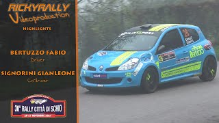 Highlights BERTUZZO  SIGNORINI  30° Rally Citta di Schio 2021 [upl. by Naelcm]