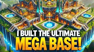 I Built the ULTIMATE Minecraft MEGA BASE  Arqade Venture [upl. by Davies]