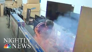 Exploding ECigarette Sparks Concern  NBC Nightly News [upl. by Nnazil]