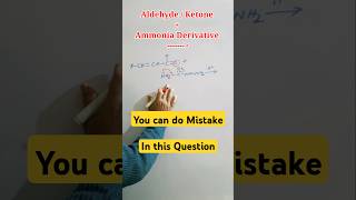 Reaction of Aldehydes and ketones with Ammonia Derivative chemistry class12 chemistryclass12 [upl. by Haem]