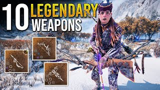 Top 10 Best Weapons amp How To Get Them ASAP in Horizon Forbidden West Gameplay [upl. by Atikel718]