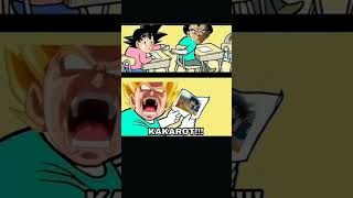 Kakarot 😂😂 db anime shorts ytshort goku vegeta [upl. by Llarret438]