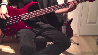 Anberlin  Paperthin Hymn Bass Cover [upl. by Anirbaz]