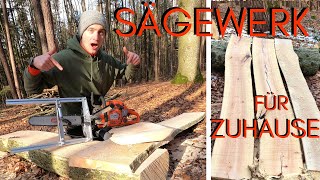 Billigste ALASKA MILL  Das Sägewerk für Zuhause  unboxing review [upl. by Nidroj]