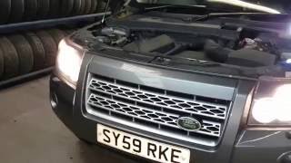 How to replace headlight bulb  Land Rover [upl. by Tratner]