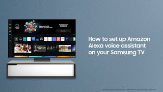 How to set up Amazon Alexa voice assistant on your Samsung TV [upl. by Hugues159]