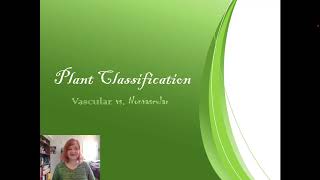 Vascular amp Nonvascular Plants [upl. by Keen]