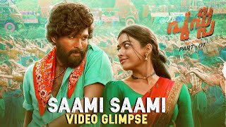 Glimpse of Saami Saami Song  Making  Malayalam  Pushpa The Rise  Allu Arjun Rashmika  DSP [upl. by Ybbob]