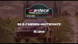 Ardeca Ypres Rally 2024  SS 37 MesenWijtschate [upl. by Novah]