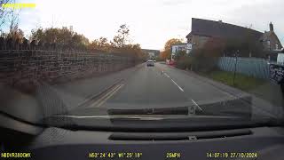 Driving in Sheffield around Meadowhall [upl. by Ayrolg52]