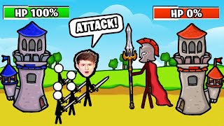 Taking this Free Stickman Game TOO SERIOUSLY [upl. by Haimehen959]