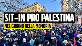 quotLOlocausto oggi è a Gazaquot voci dal corteo di Roma per la Palestina nel Giorno della memoria [upl. by Baggs]