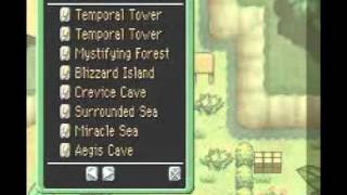 Pokemon Mystery Dungeon Explorers Of TimeDarkness  Debug menu [upl. by Amirak491]