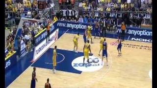 Euroleague 20102011 Top 16 Maccabi Tel Aviv  Barcelona 8592 [upl. by Haugen290]