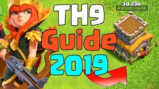 TH9 UPGRADE GUIDE PRIORITY LIST 2019  CLASH OF CLANS [upl. by Pardner]