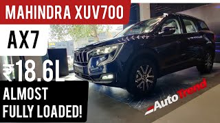 Mahindra XUV700 AX7 Most Detailed Walkaround Review  teamautotrend [upl. by Ati]