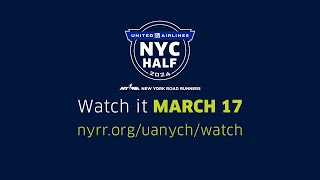 Watch the 2024 United Airlines NYC Half on Sunday March 17 [upl. by Nichol]