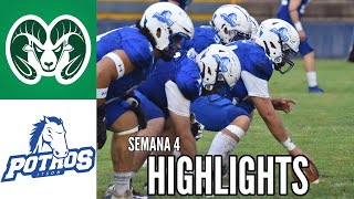 Cimarrones UABC vs Potros ITSON Highlights  Semana 4  Liga Mayor ONEFA 2024 [upl. by Goldie319]