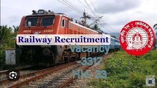 RAILWAY RECRUITMENT 2024 [upl. by Laryssa484]