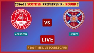 Aberdeen Vs Hearts LIVE Score UPDATE Today Scottish Premiership Round 7 Soccer Football Oct 06 2024 [upl. by Lletnahs87]