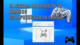 Solución a no funciona el x360ce [upl. by Lramaj]