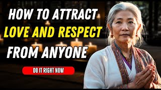 Buddhist Psychology to Make ANYONE Love and Respect You Buddhist Teachings  every sub [upl. by Lipps]