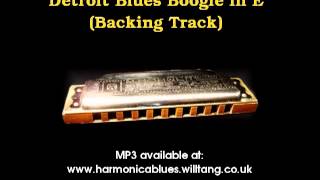 Backing Track  Detroit Blues Boogie in E [upl. by Maisie433]