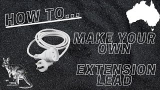 Making a Extension LeadCord Or Repair [upl. by Vanhook]